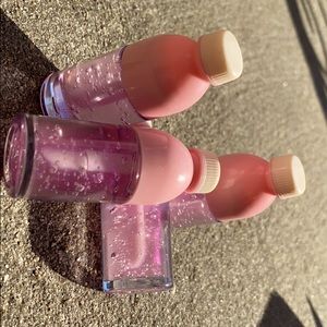 Pink baby bottle lip glosses
